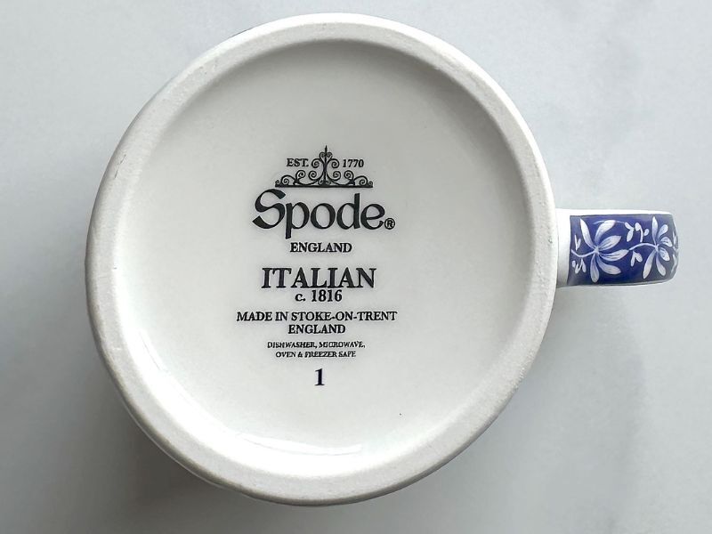 Limited Edition Mug Backstamp